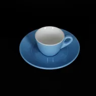 Чашка кофейная «Corone Caffetteria» 80 мл голубой [LQ-SK0064-2]