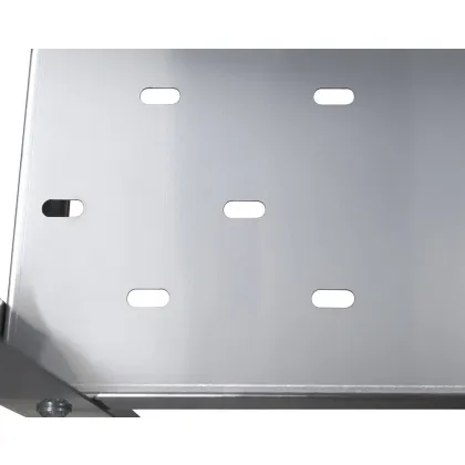 Стеллаж кухонный с перфорированными полками Luxstahl СРП-1800*900*300 - интернет-магазин КленМаркет.ру