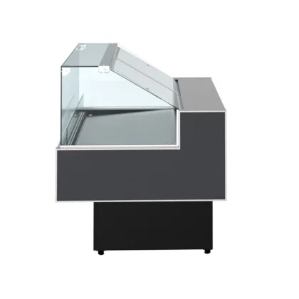 Витрина холодильная CRYSPI Sonata Quadro 1500 LED (RAL7016) - интернет-магазин КленМаркет.ру