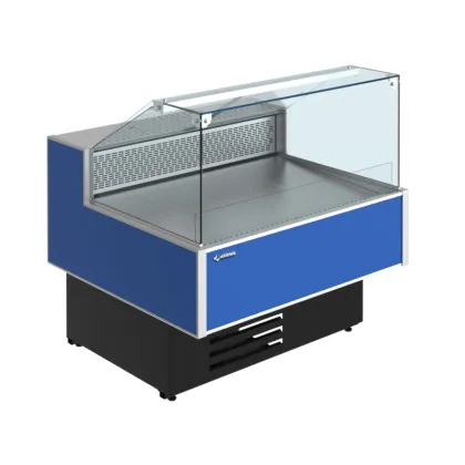 Витрина холодильная CRYSPI Sonata Quadro 1500 LED (RAL7016) - интернет-магазин КленМаркет.ру