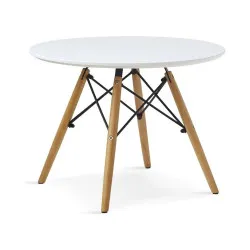 Стол обеденный «Eames D-600 мм Бэмби» нераздвижной - интернет-магазин КленМаркет.ру