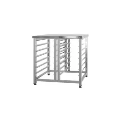 Подставка для пароконвектомата ПДПп - 900х900х700 Profi Inox, 6 уровней, 2 ряда для GN 1/1 - интернет-магазин КленМаркет.ру