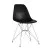 Стул пластиковый «Eames» с жестким сиденьем (хромированный каркас) - интернет-магазин КленМаркет.ру