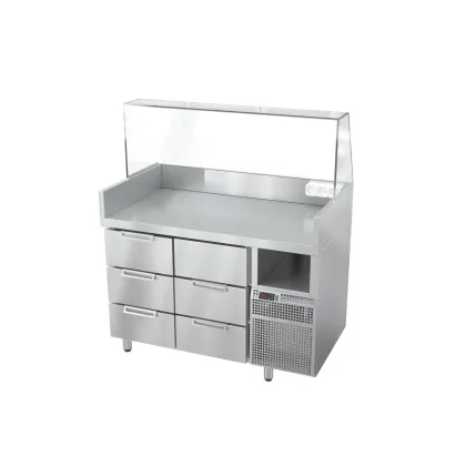 Станция для бургеров и хот-догов Атеси БАВАРИЯ БХС -1235.700-02 (313751) - интернет-магазин КленМаркет.ру