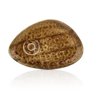 Блюдце 250x170 мм чайное «Cowry Yellow» By Bone 