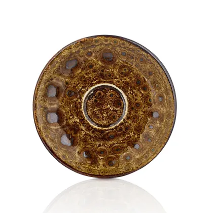 Блюдце 150,50 мм чайное «Cowry Yellow» By Bone  - интернет-магазин КленМаркет.ру
