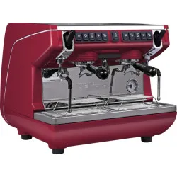 Кофемашина рожковая автомат Nuova Simonelli Appia Life Compact 2Gr V 220V red+economizer+high groups - интернет-магазин КленМаркет.ру