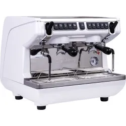 Кофемашина рожковая автомат Nuova Simonelli Appia Life Compact 2Gr V 220V white+economizer+high groups - интернет-магазин КленМаркет.ру