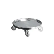 ПОДСТАВКА под котел с колесами нерж.d=42см h=13см [114401]