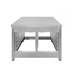 Подставка под пароконвектомат Luxstahl 850х700х650 мм - интернет-магазин КленМаркет.ру