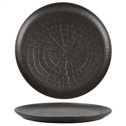 Тарелка 29,5 см Black Raw Stellar - интернет-магазин КленМаркет.ру