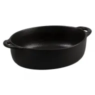 Блюдо для подачи и запекания 18,5*15*5,3 см Black Raw Stellar