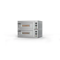 Печь для пиццы PIZZA GROUP Compact M35/8-B (2 камеры) - интернет-магазин КленМаркет.ру