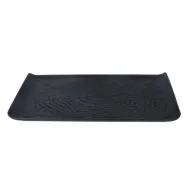 Блюдо прямоугольное 29,5*14,8 см Black Raw Wood