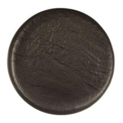 Тарелка с бортом 27*3 см Black Raw Stellar - интернет-магазин КленМаркет.ру