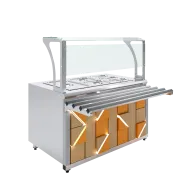 Мармит вторых блюд паровой Junior Luxstahl МВП (С)-1200 Premium (нерж.)