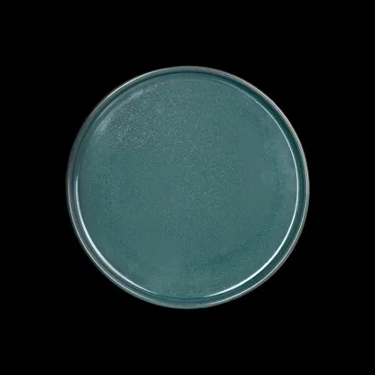 ТАРЕЛКА с бортом 8'' 220мм, темно-зеленый - интернет-магазин КленМаркет.ру