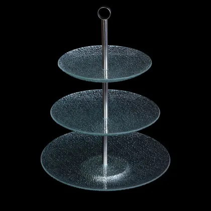 ЭТАЖЕРКА 3-х ярусная круглая 8''/10''/11'' d=21/25/30см 