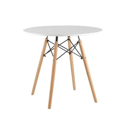 Стол обеденный «Eames D-800 мм, 4 ножки NEW» нераздвижной - интернет-магазин КленМаркет.ру