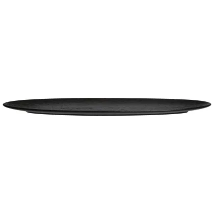 БЛЮДО овальное 19'' 485х115мм, черный 