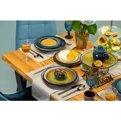 ЧАШКА чайная 340мл, синий 
