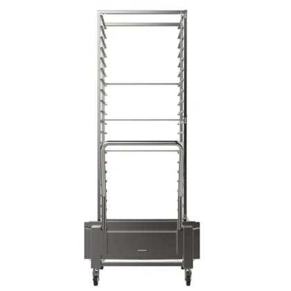 Тележка вкатная EKCR 16 TC (16 уровней) для конвекционных печей Tecnoeka серии MKF 1664 - интернет-магазин КленМаркет.ру