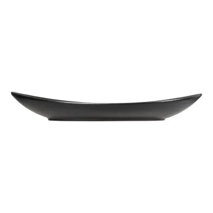 БЛЮДО овальное 14'' 360х255мм, черный 