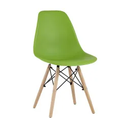 Стул пластиковый «Eames» с жестким сиденьем (разобранный каркас, продажа упаковкой 4 шт./уп) - интернет-магазин КленМаркет.ру