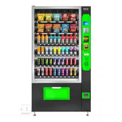 ТОРГОВЫЙ АВТОМАТ Снековый TCN D720-10G без платежных систем (зеленый) - интернет-магазин КленМаркет.ру