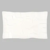 Блюдо прямоугольное 32,5*19,5 см Texture Style белое фарфор 
