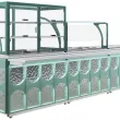 Линия раздачи Luxstahl Mirror (Зеркало)
