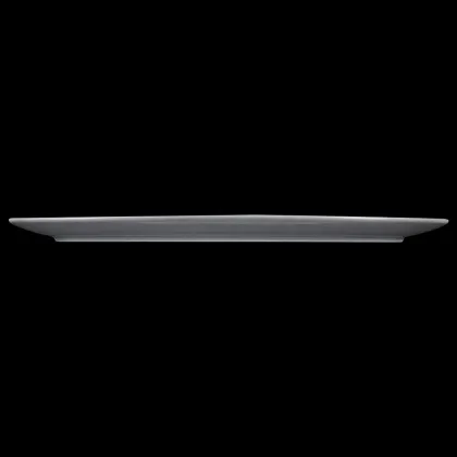 БЛЮДО овальное 17'' 440х140х23мм, серый 
