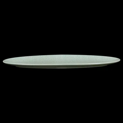 БЛЮДО овальное 17'' 440х140х23мм, зеленый 