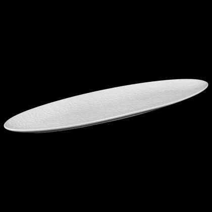 БЛЮДО овальное 17'' 440х140х23мм, белый 