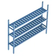 СТЕЛЛАЖ модульный 18AL.3PP40.17B 