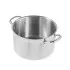 КАСТРЮЛЯ 7л нерж.тройное дно d=255 h=160, ИНДУКЦИЯ, серия 