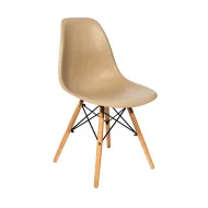 Стул пластиковый «Eames» с жестким сиденьем (собранный каркас, продажа поштучно)