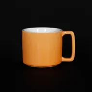 Кружка «Corone Caffetteria» 360 мл оранжевый [LQ-SK0063-4]