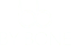 by bone
