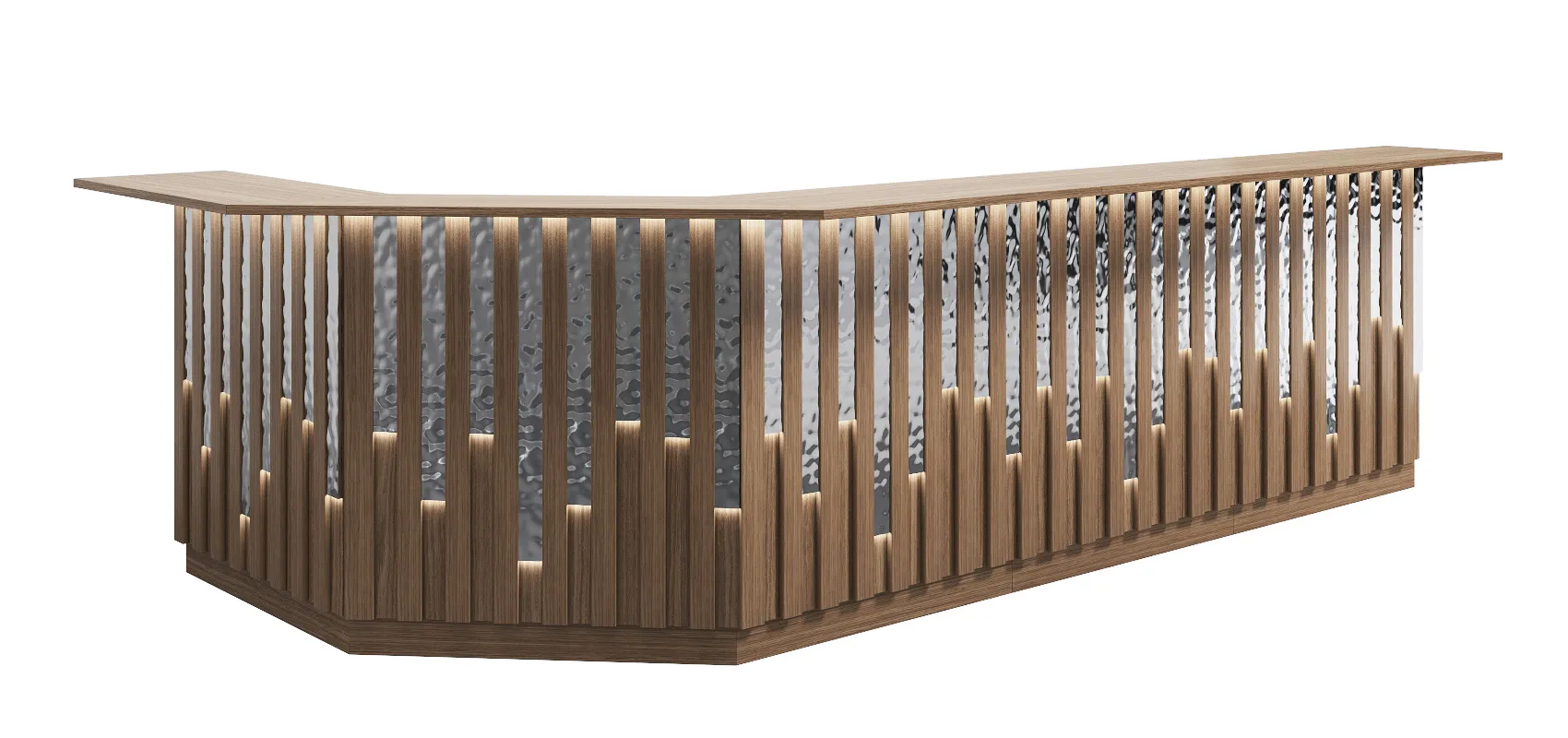 Барная стойка / стойка ресепшен Дождь