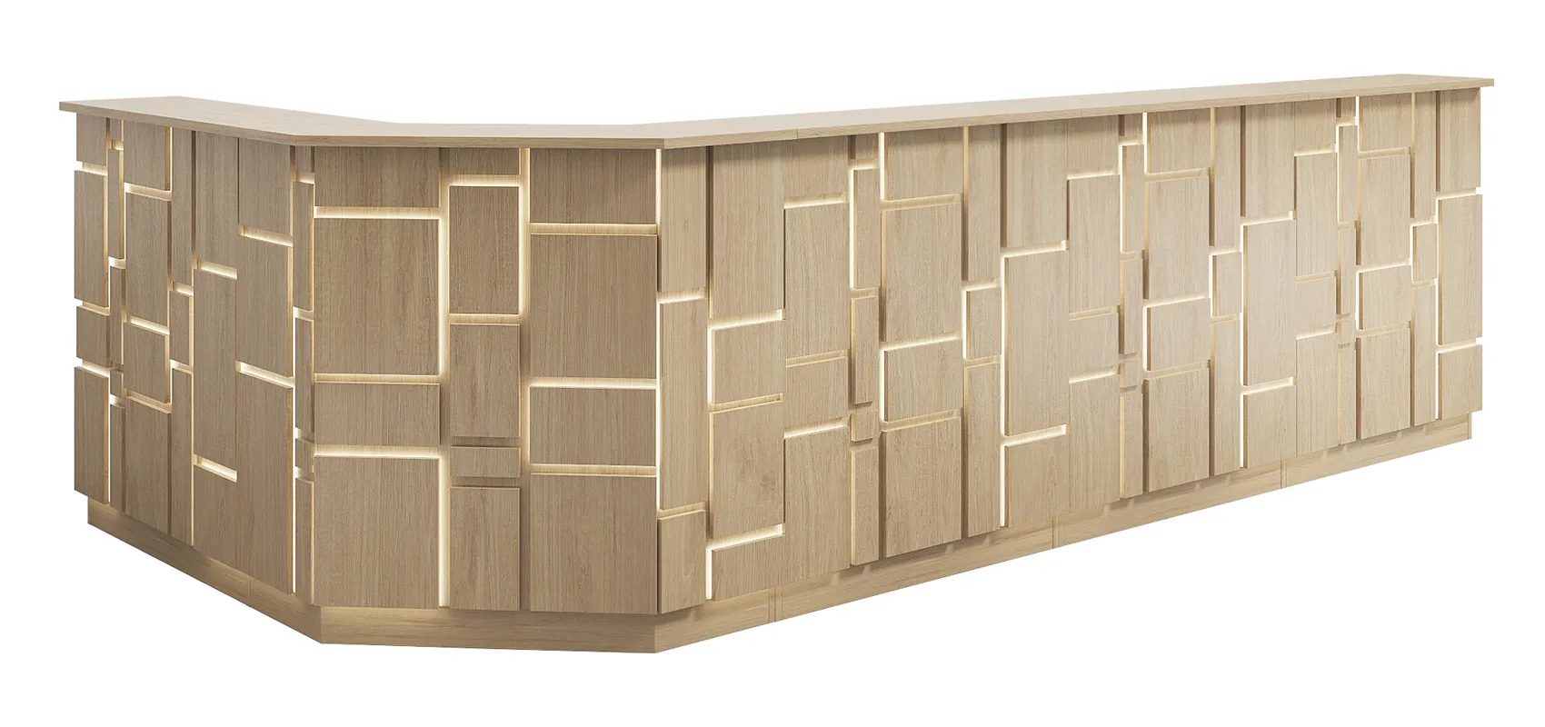 Барная стойка / стойка ресепшен Мегаполис