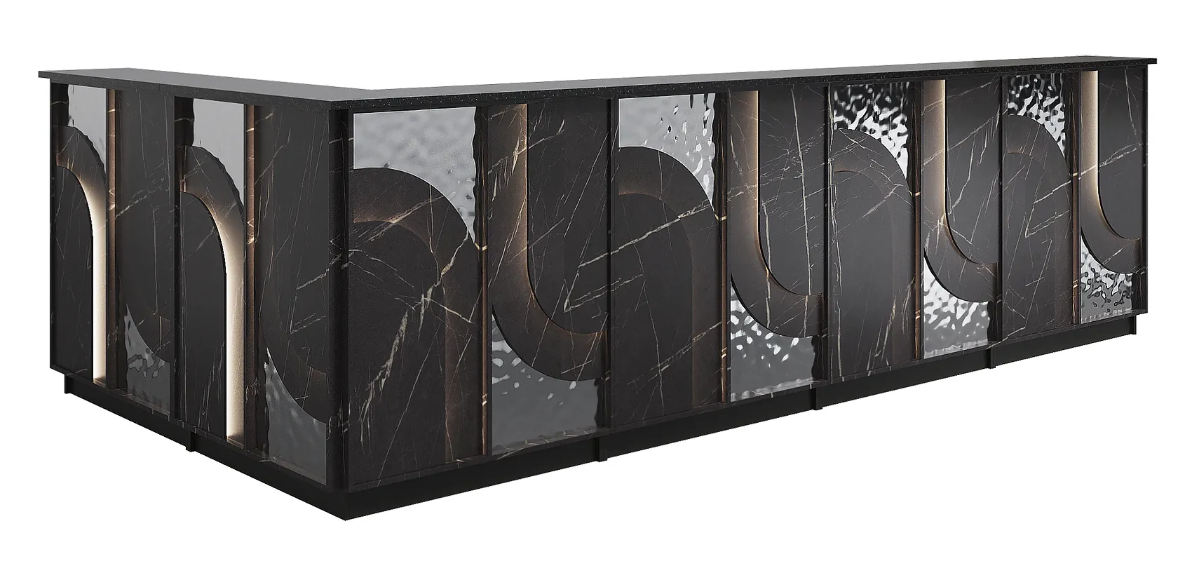 Барная стойка / стойка ресепшен Арка