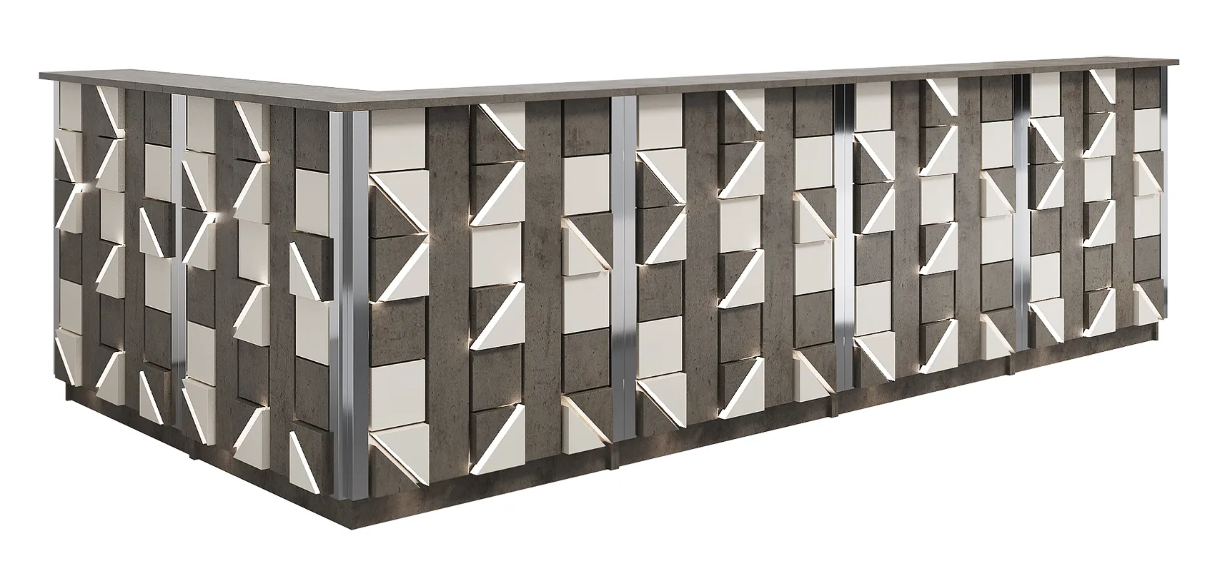 Барная стойка / стойка ресепшен Пиксель