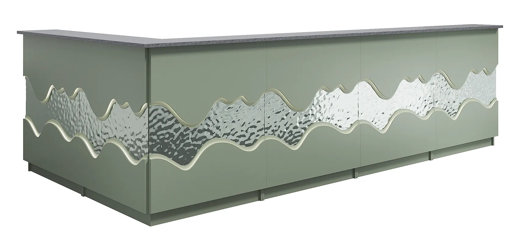 Барная стойка / стойка ресепшен Река